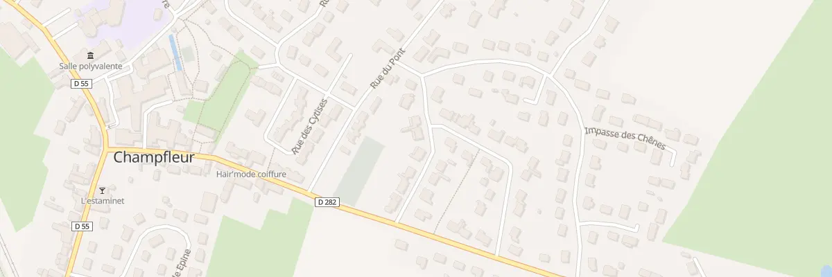Plan du 9 Rue de la Tournerie à Champfleur