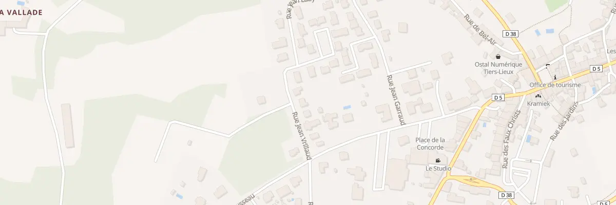 Plan du 47J Les Chenevieres à Saint Aulaye-Puymangou