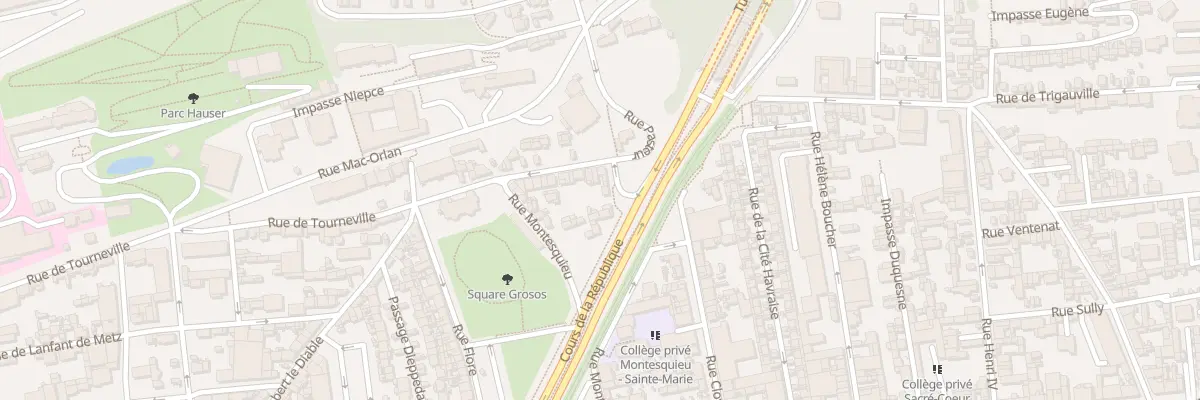 Plan du 152 Rue de Tourneville au Havre