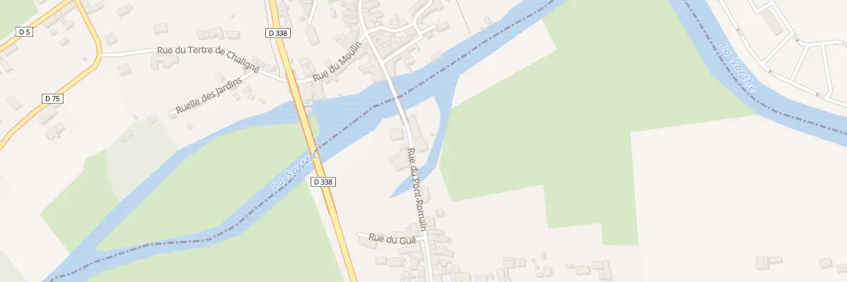Plan du 23 Rue du Pont Romain à Maresché