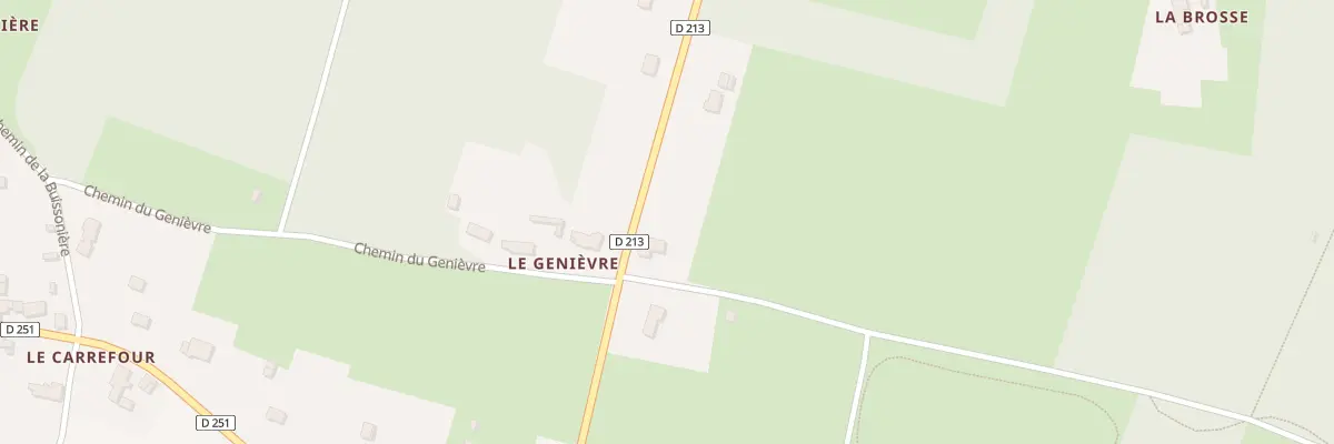 Plan du 7 Rte de Guecelard Oize à Parigné-le-Pôlin