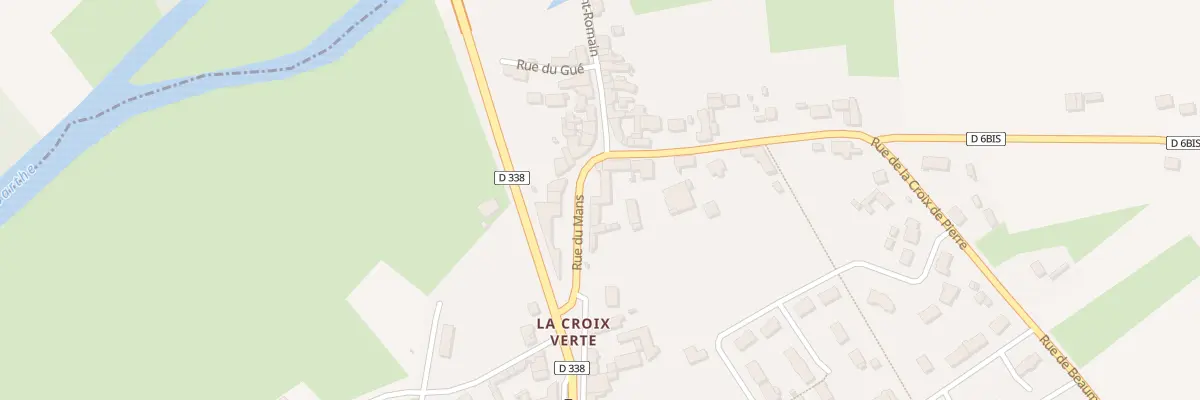 Plan du 2B Rue du Mans à Maresché