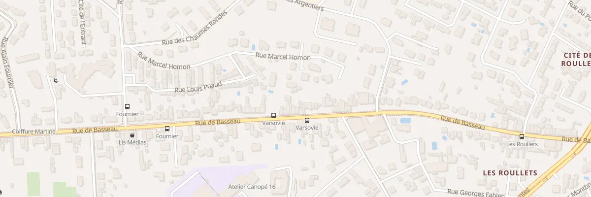 Plan du 192 Rue de Basseau à Angoulême