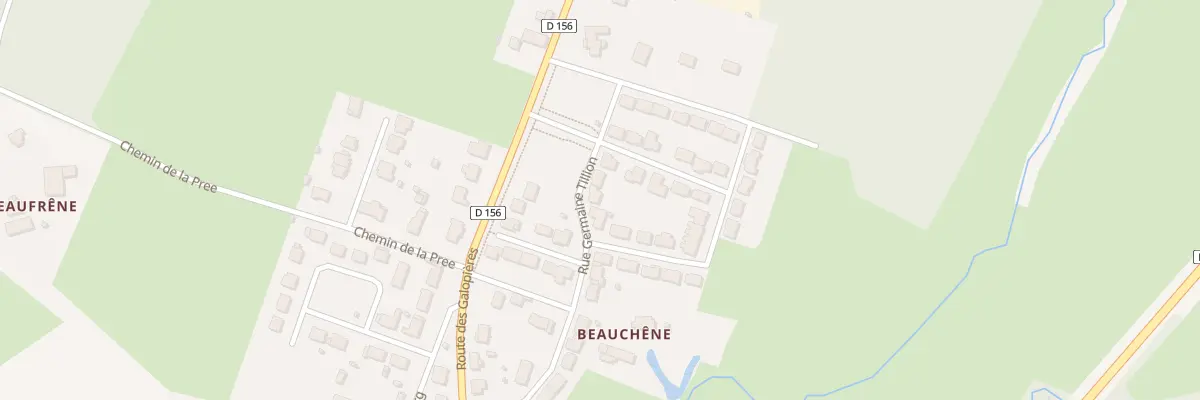 Plan du 5 Rue Germaine Tillion à Guécélard