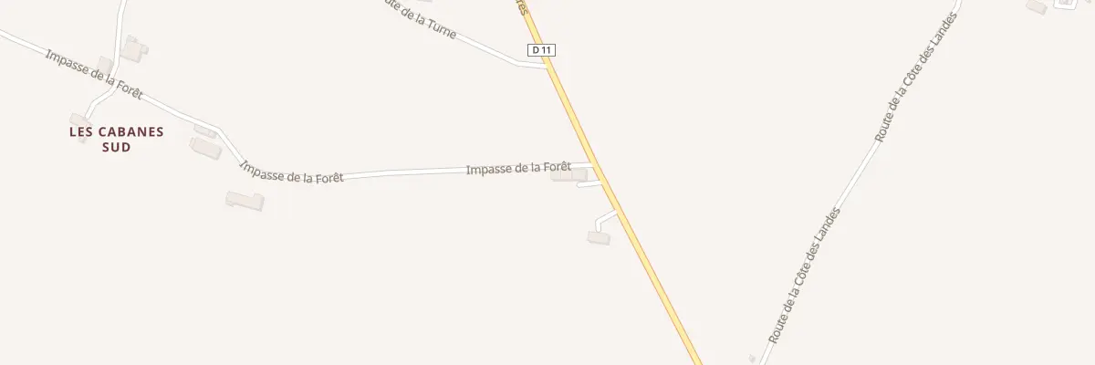 Plan du 38 Le Cazal à Montazeau