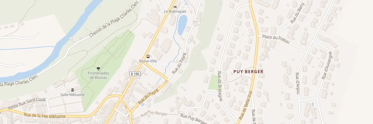 Plan du 3 Rue du Payre à Lusignan