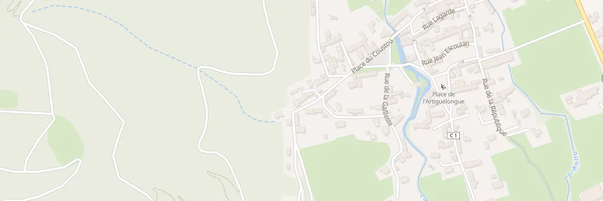 Plan du 8 Rue du Camp de César à Pouzac