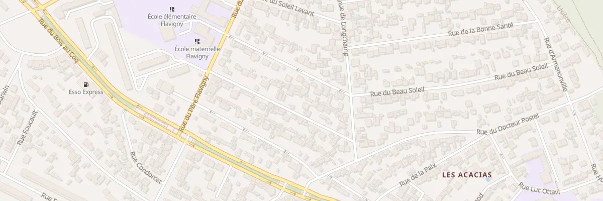 Plan du 27 Rue Ernest Derrien au Havre