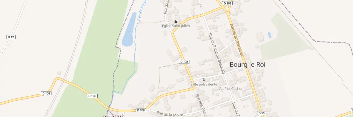 Plan du 33 Rue des Plantagenets à Bourg-le-Roi