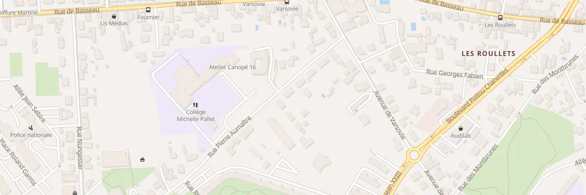 Plan du 11B Rue Pierre Aumaître à Angoulême