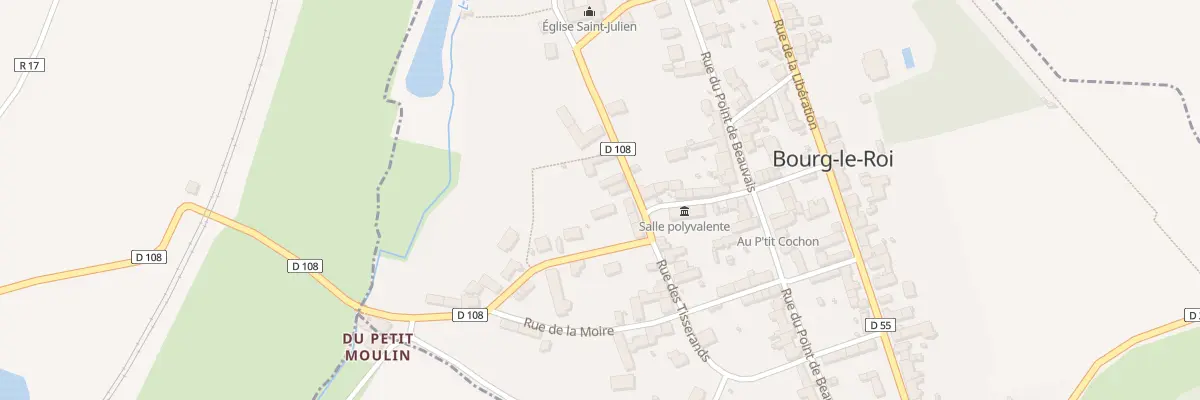 Plan du 29 Rue des Plantagenets à Bourg-le-Roi