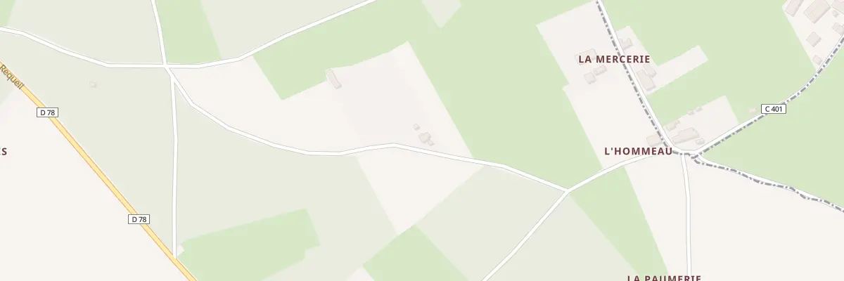 Plan du 3 La Petite Mercerie à Oizé