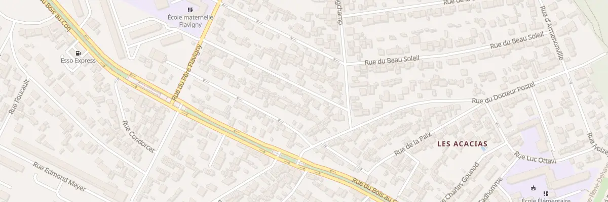 Plan du 36 Rue Ernest Derrien au Havre