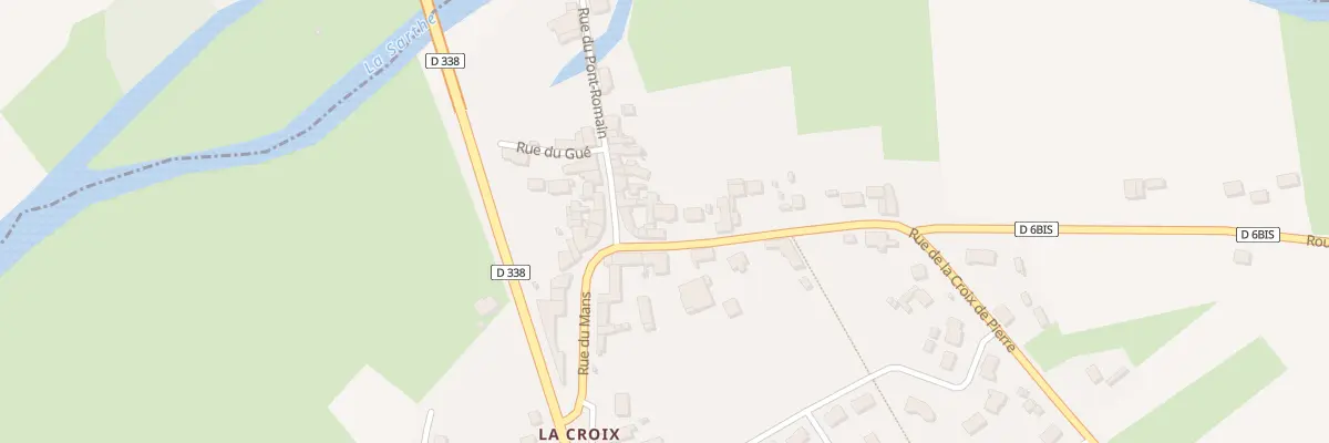 Plan du 4 Rue de la Croix De Pierre à Maresché