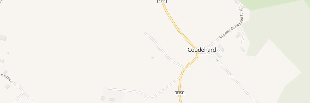 Plan du 510 Rte de Chambois à Coudehard
