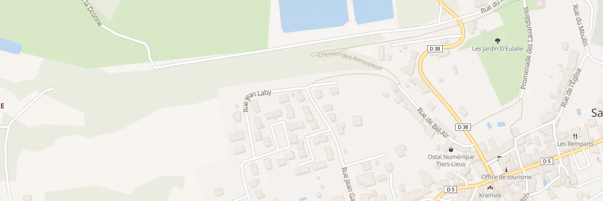 Plan du 47C Les Chenevieres à Saint Aulaye-Puymangou