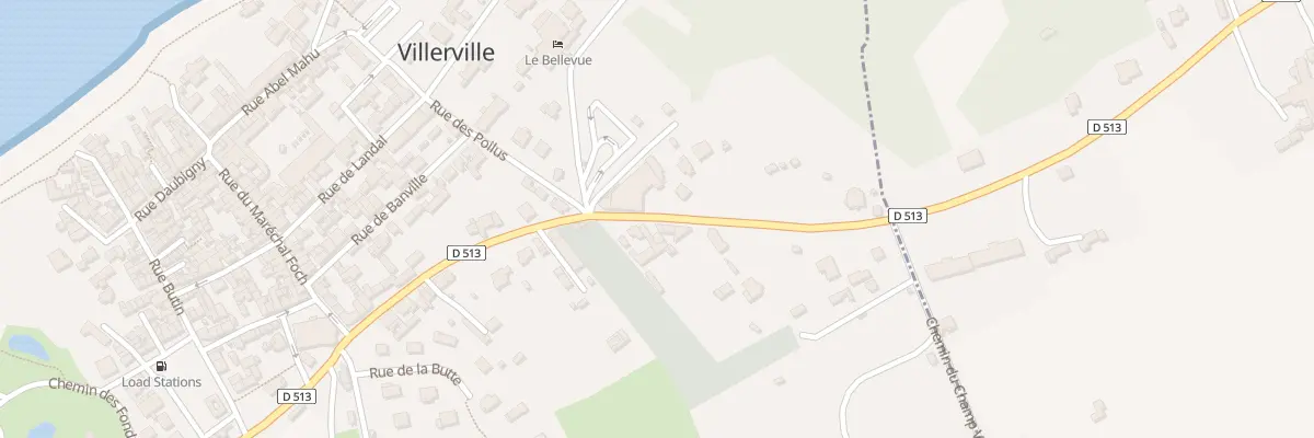 Plan du 15 Rue du Gal Leclerc à Villerville