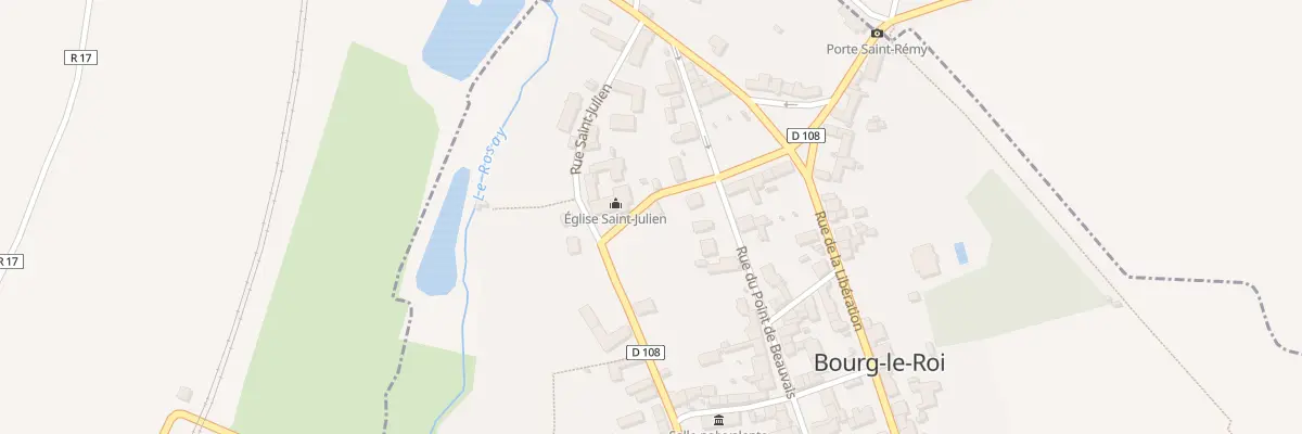 Plan du 28 Rue des Plantagenets à Bourg-le-Roi