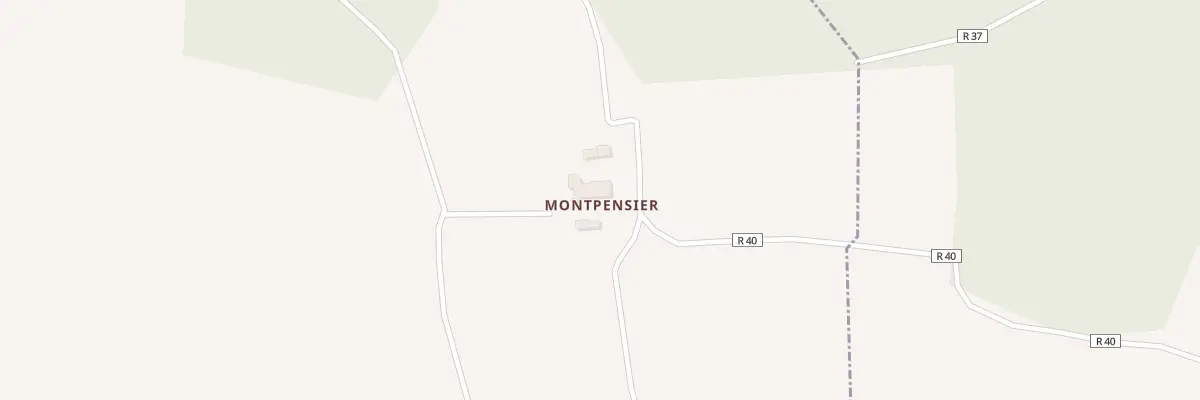 Plan du 6 Montpensier à Vézières