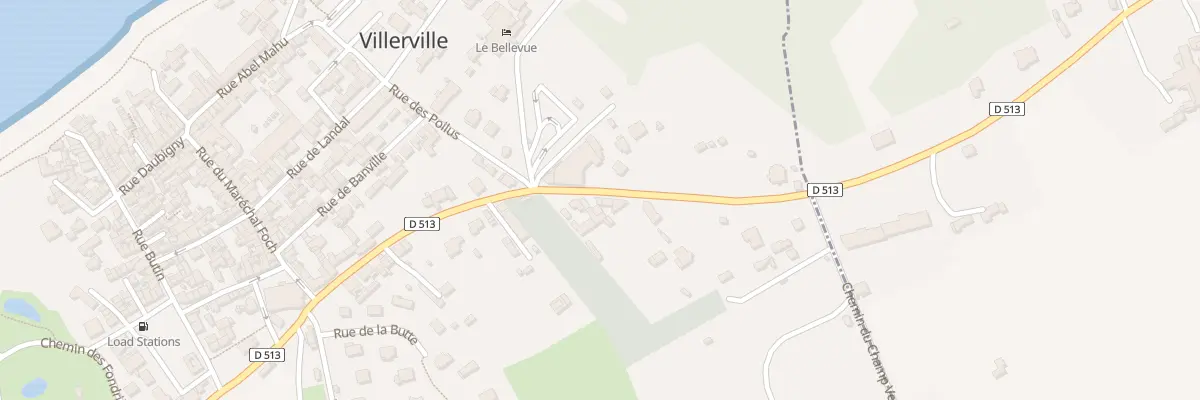 Plan du 13 Rue du Gal Leclerc à Villerville