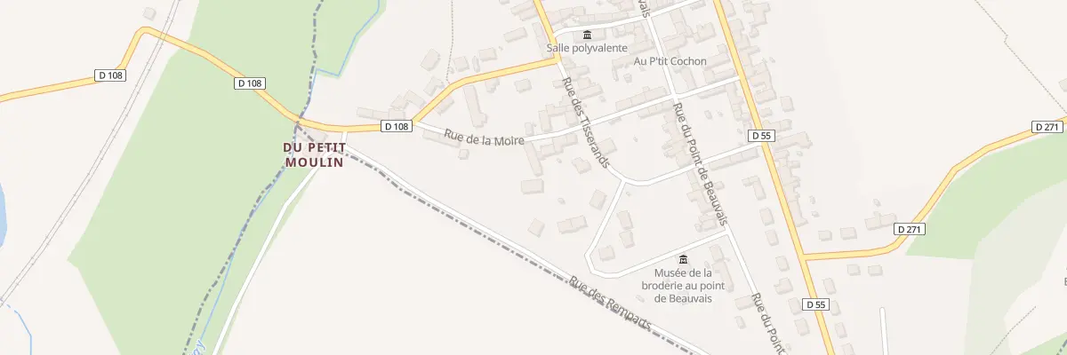 Plan du 4 Rue de la Moire à Bourg-le-Roi