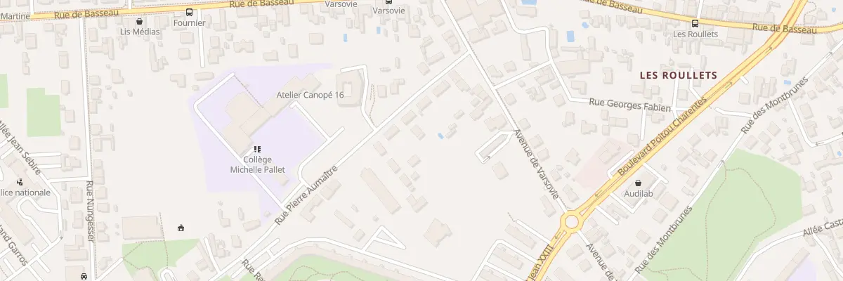Plan du 11 Rue Pierre Aumaître à Angoulême
