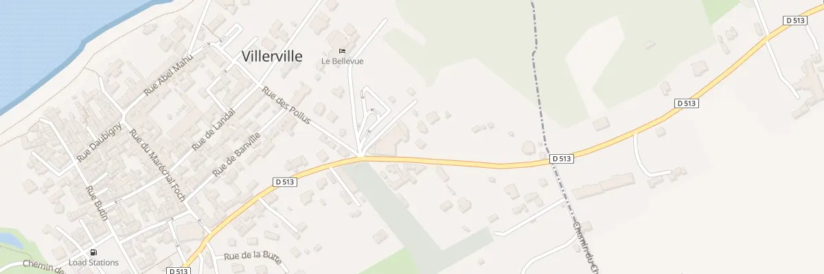 Plan du 8 Rue du Gal Leclerc à Villerville