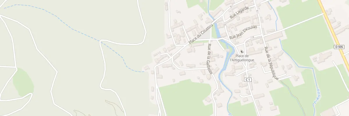 Plan du 5 Rue du Camp de César à Pouzac