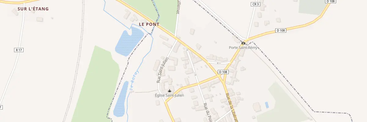 Plan du 4 Rue du Point de Beauvais à Bourg-le-Roi