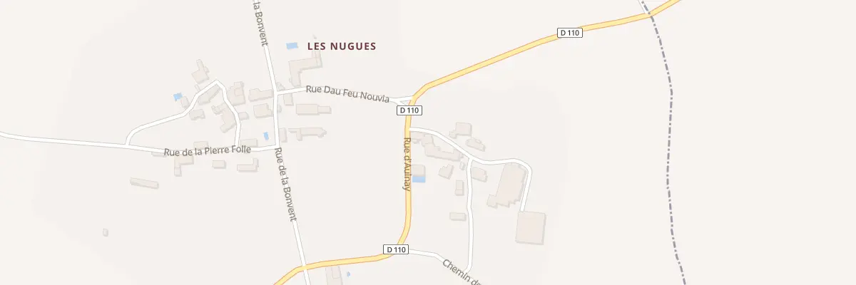 Plan du 1 Rue d’Aulnay à Messé