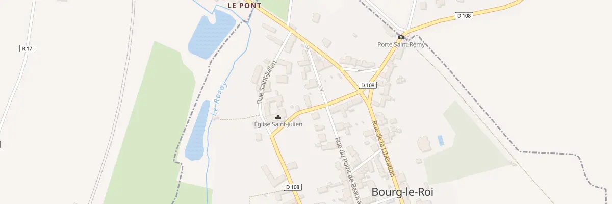 Plan du 45 Rue des Plantagenets à Bourg-le-Roi