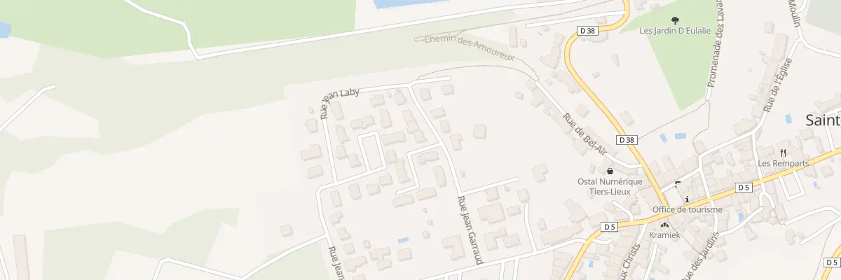 Plan du 45K Les Chenevieres à Saint Aulaye-Puymangou