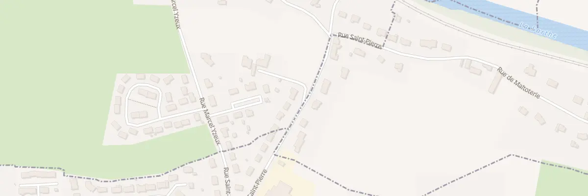 Plan du 43 Rue Saint Pierre à Juillé
