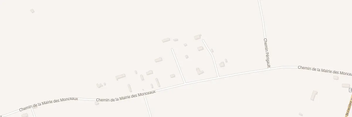Plan du 5020 La Mairie aux Monceaux