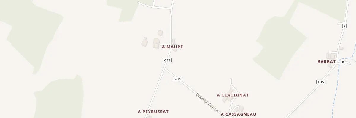 Plan du 5252 A Maupe à Beaumarchés