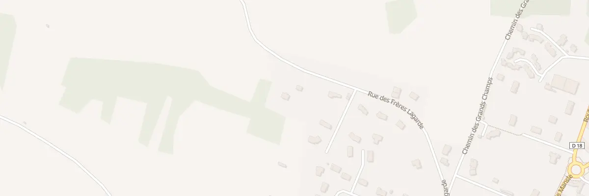 Plan du 61 Rue des Frères Lagarde à Saint-Amant-de-Boixe