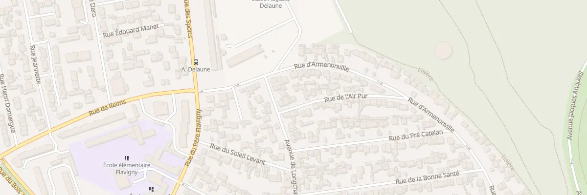 Plan du 5 Rue de l’Air Pur au Havre