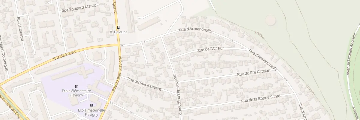 Plan du 4 Rue de l’Air Pur au Havre