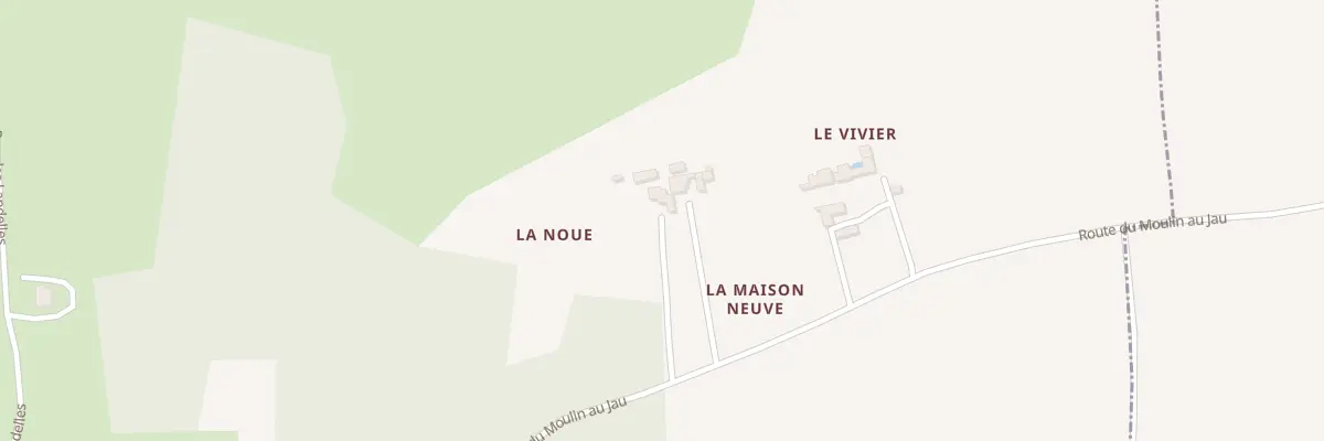 Plan du 391 Rte du Moulin au Jau à La Pellerine