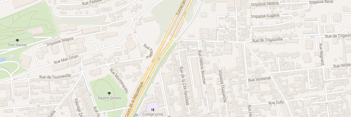 Plan du 44 Rue de la Cité Havraise au Havre