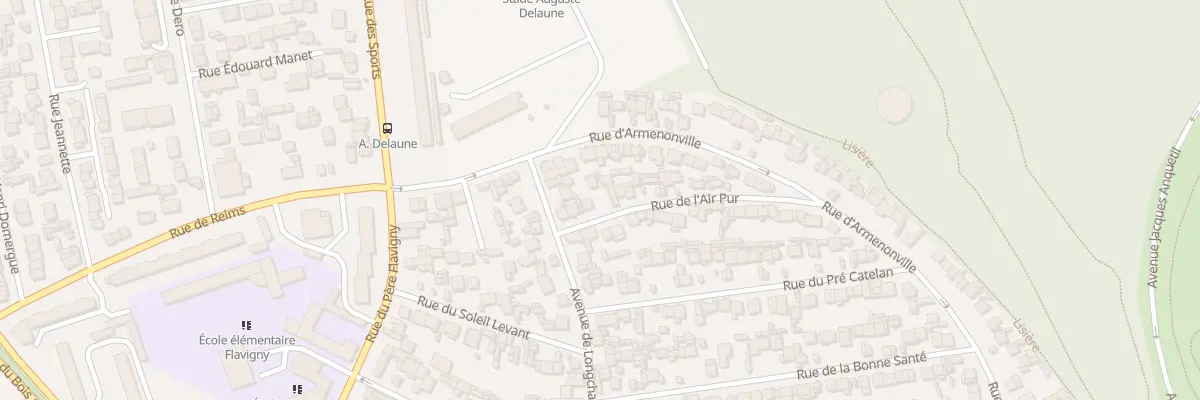Plan du 7 Rue de l’Air Pur au Havre