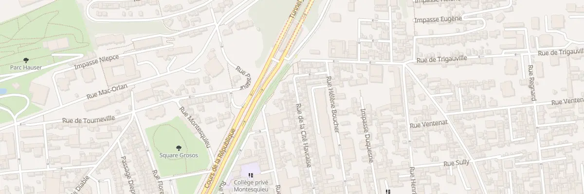 Plan du 40 Rue de la Cité Havraise au Havre