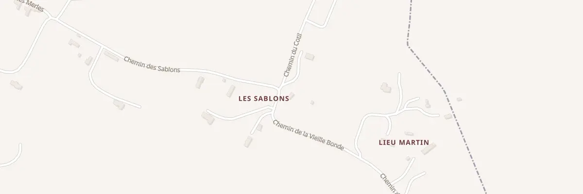 Plan du 5108 Les Sablons à Bonneville-sur-Touques