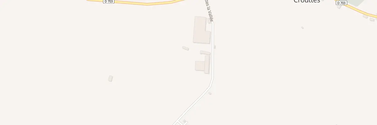 Plan du 4 Rte des Coteaux à Crouttes