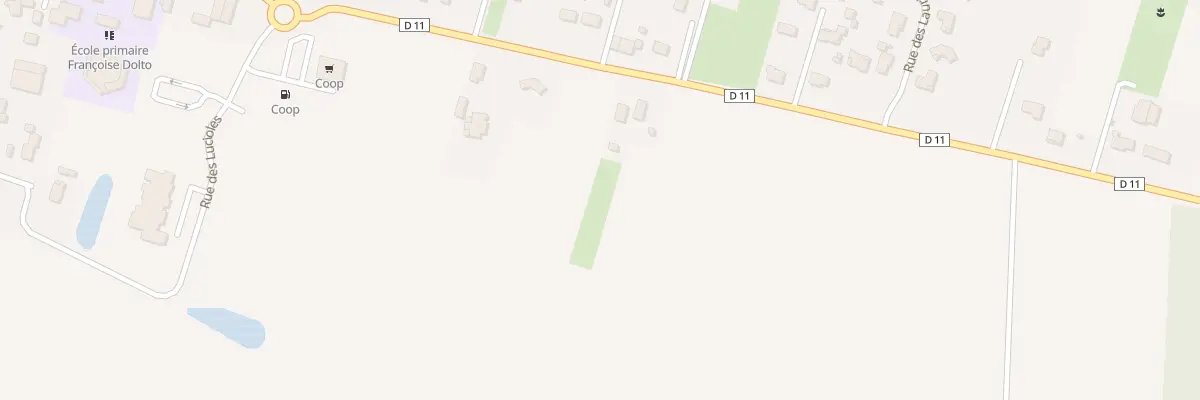 Plan du 12 All des Platanes à La Boixe