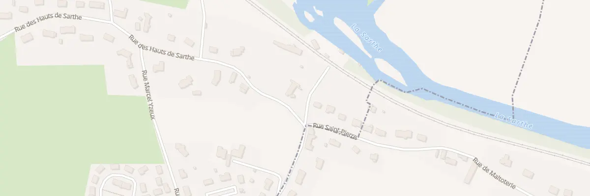Plan du 47 Rue des Hauts de Sarthe à Juillé