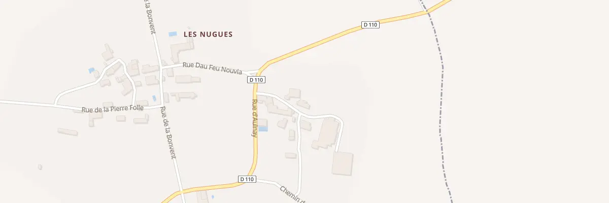 Plan du 1 Imp des Nougeraies à Messé