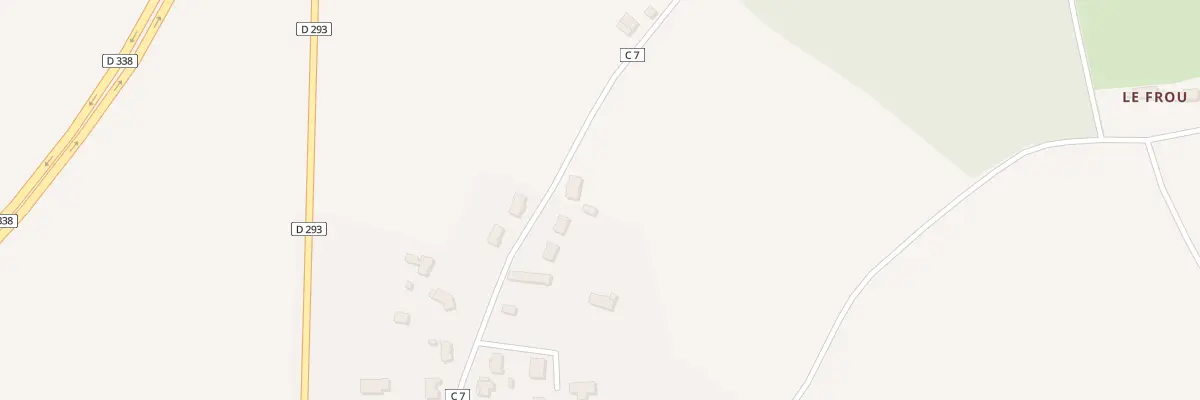 Plan du 22 Rte de Maresché à Saint-Marceau
