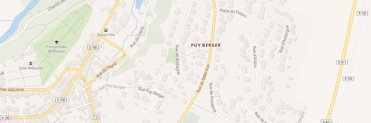 Plan du 19 Rue de Bretagne à Lusignan