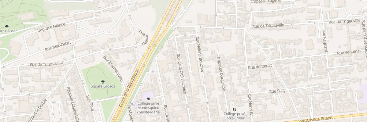 Plan du 41 Rue de la Cité Havraise au Havre